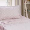 Jelly Bean Kids Suns Single Bed Sheet Set W/ Pillowcase - Pink