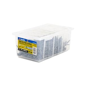 Zenith 8 - 10 x 50mm Tufcote Countersunk Rib Head Treated Pine Screws - 500 Pack