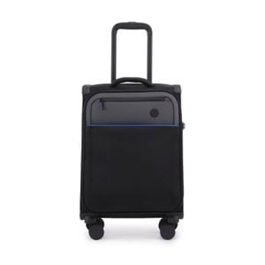 Paklite Outline Small Travel Luggage Spinner Wheels Suitcase 43l Black/blue