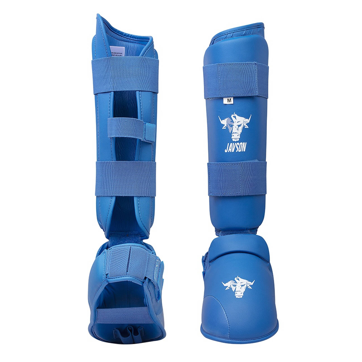 Javson Karate Shin Guards Insteps Pads Blue - Large - Bunnings Australia