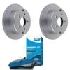 Rear Bendix BrakePads +286mmRotors Holden Adventra Calais Caprice Commodore Monaro OneTonner Statesman 97-07 /HSVClubsport 97-03