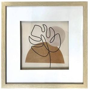 Frankie & Me Shadow Square Picture Frame Home/Office Photo Decor 4cm Oak