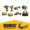 DeWALT 18V XR 5.0Ah 4 Piece Combo Kit DCZ409P2-XE