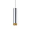 Telbix Aluminium/Silver/Oak Dakota Pendant