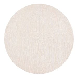 Loopsie-200cm X 200cm-sisco Ivory Abstract Round Rug