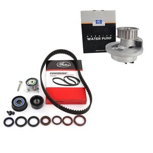 Timing Belt Kit W/ Oe Water Pump For Holden Astra Ah Ts Barina/tigra Xc Viva Jf