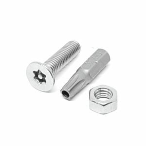 Pinnacle M8 x 35mm Stainless Steel Security Bolts - 8 Pack