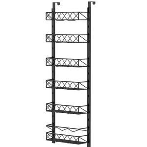 CARLA HOME 6 Tier Adjustable Baskets Over Door Pantry Organiser