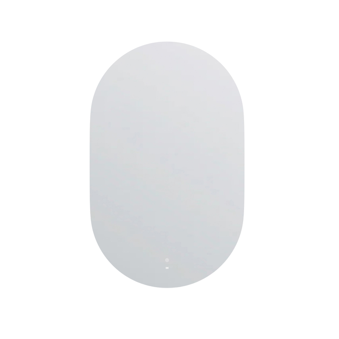Attica Nobu 900 x 600mm Oval Frameless LED Mirror