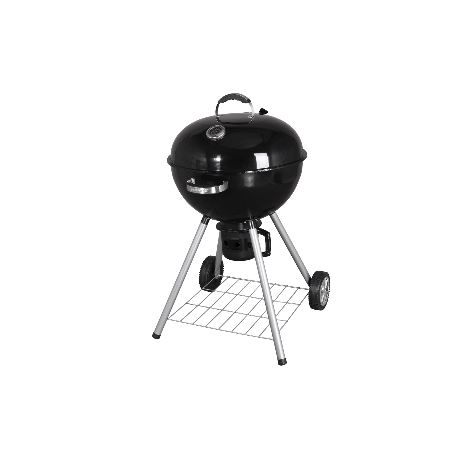 Jumbuck 57cm Black Phoenix Charcoal Kettle BBQ