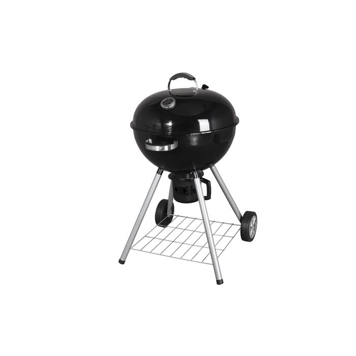 Jumbuck 57cm Black Phoenix Charcoal Kettle BBQ
