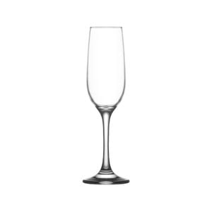 LAV 6 Piece Fame Champagne Flutes Set - Classic Stemware Glasses for Prosecco, Sparkling Wine - 215ml
