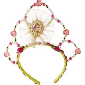 Disney Beauty And The Beast Girls Belle Beaded Tiara Headband Costume Accessory