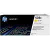 Hp 508x (cf362x) Original High Yield Laser Toner Cartridge - Single Pack - Yellow - 1 Each - 9500 Pages