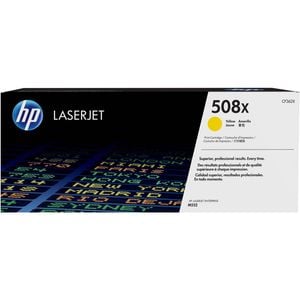 Hp 508x (cf362x) Original High Yield Laser Toner Cartridge - Single Pack - Yellow - 1 Each - 9500 Pages