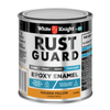 White Knight Rust Guard 250ml Golden Yellow Gloss Epoxy Enamel Paint