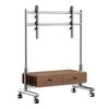 Screenmounts Aura Canvas Pro Mobile Tv Trolley Stand Mount Bracket 32-90" Art-infused Display