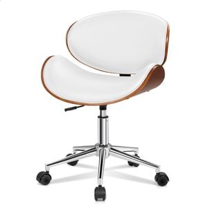 ALFORDSON Wooden Executive Office Chair White
