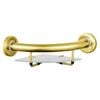 evekare Gold Corner Shelf Grab Rail