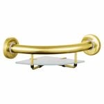 evekare Gold Corner Shelf Grab Rail