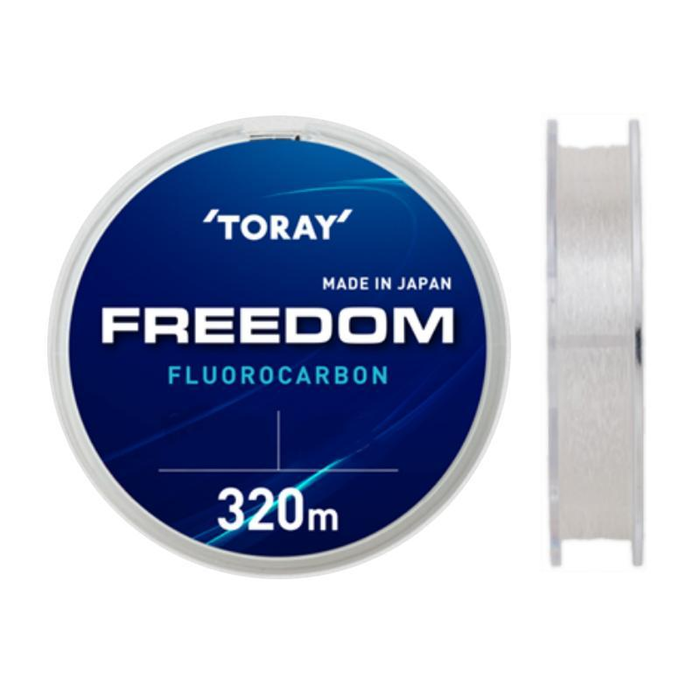 Toray Freedom 320m Fluorocarbon Fishing Line 10lb