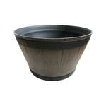 Eden 52 x 31cm Resin Whiskey Barrel Planter