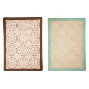 Professional Bake 2 Piece Silicone Baking Mats Set 40x29cm Soffritto