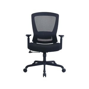Maestro Furniture Daisy Fabric Seat Executive Manager Office Task Computer Working Chair - Black