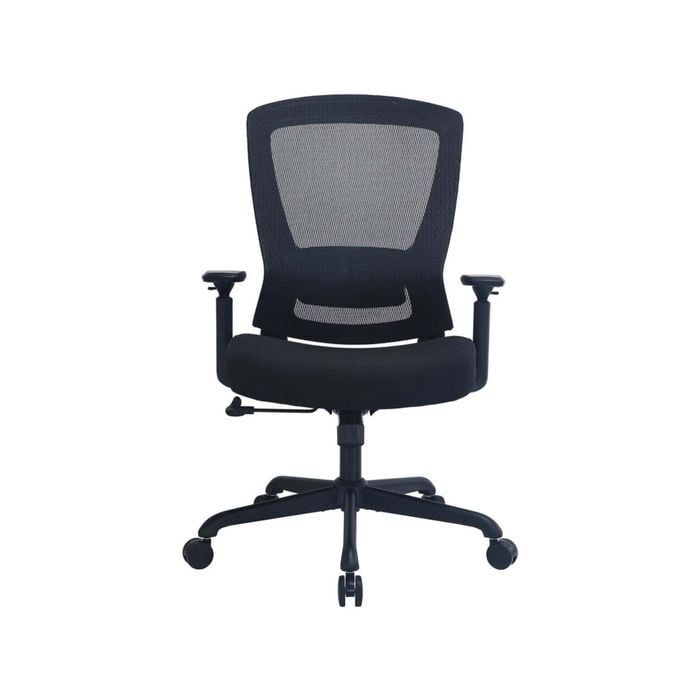 Maestro Furniture Daisy Fabric Seat Executive Manager Office Task Computer Working Chair - Black