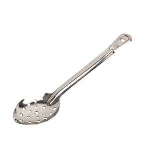 Vogue Perforated Serving Spoon Stainless Steel Commercial Kitchen 330mm