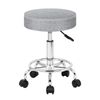 ALFORDSON Salon Stool Fabric Light Grey