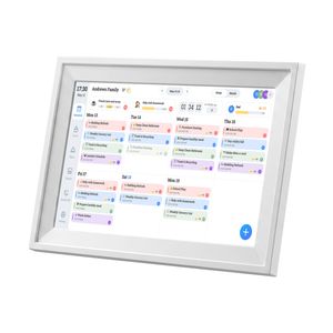 Artiss 10" Digital Calendar Planner Smart Photo Frame Family Chore Chart & Sync
