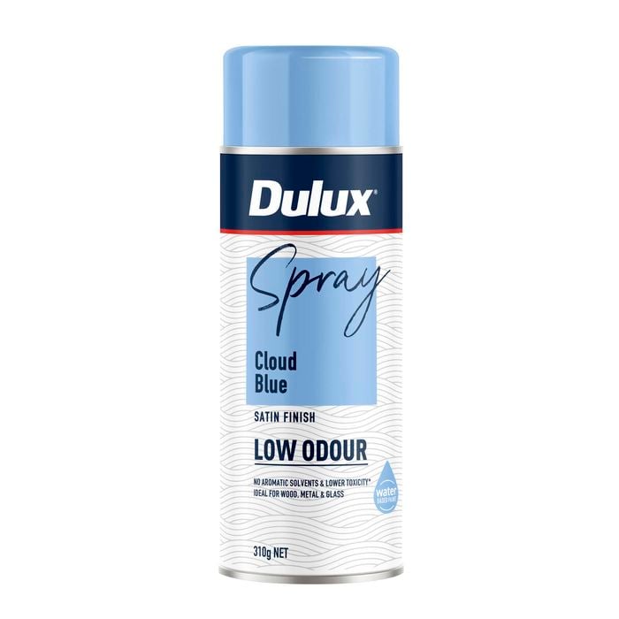 Dulux 310G Cloud Blue Satin Low Odour Spray Paint