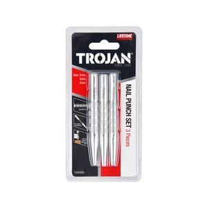 Trojan 3 Piece Nail Punch Set