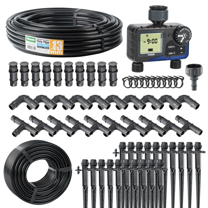 K-Rain Small Garden Bed Irrigation Starter Kit