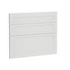 Kaboodle 900mm Sesame Salt Alpine 3 Drawer Panels