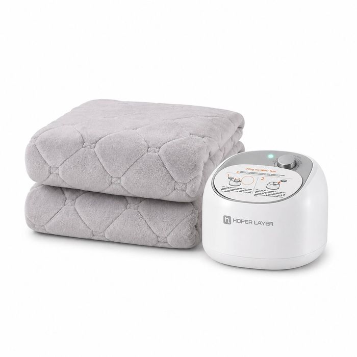 Hoper Layer Electric Water Heated Blanket 1.5m x 1.8m Electric Water Heating Mattress Pad