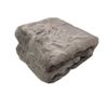 Radisson Alaskan Bear Luxury Animal Faux Fur Throw Rug 127 x 152 cm Taupe