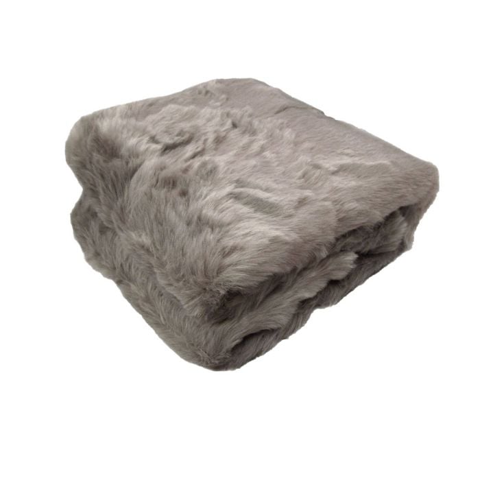 Home Soft Things Coperta Whoolly Mammoth 127x152 Cm – Tannino, Morbida E Vintage