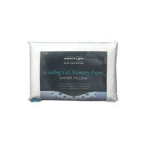 Mediflow Elite Premium Fiber Cooling Gel Memory Foam Water Pillow 44 x 66 cm