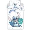 Disney Lilo & Stitch Rainbow Cotton Quilt Cover Set Toddler Bed Size