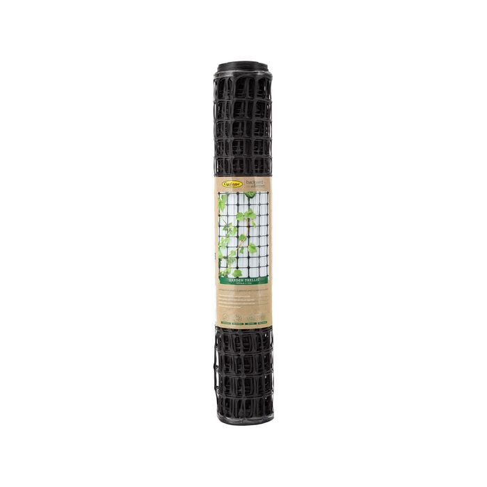Cyclone 12 x 0.9m x 50mm Backyard Farmer Plastic Trellis - Black