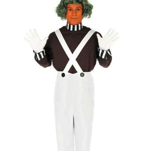 Chocolate Factory Worker Mens Plus Size Book Week Costume - Xlarge