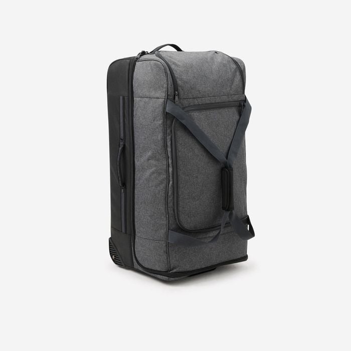 Decathlon - 105l Large Travel Bag With Wheels - 105l