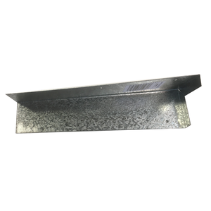 Triumph Galvanised Corner Soaker - 9mm Return