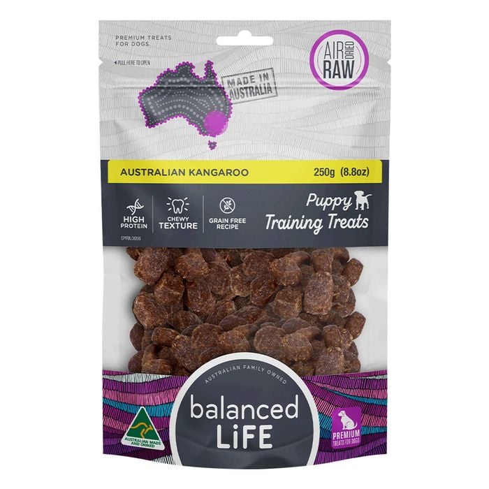 Balanced Life Puppy Kangaroo Training Premium Treats For Dogs 250 Gm