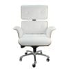 Sd House Eames Replica Executive Manager Luxury Office Work Chair Rose Wood - White