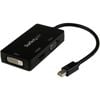 Startech.com Mini Displayport Adapter - 3-in-1 - 1080p - Monitor Adapter - Mini Dp To Hdmi /