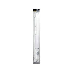 Syneco 550mm White Drawer Slides - 1 Pair