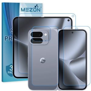 3 Pack MEZON Google Pixel 10 Pro Fold Hydrogel Film Clear Screen Protectors